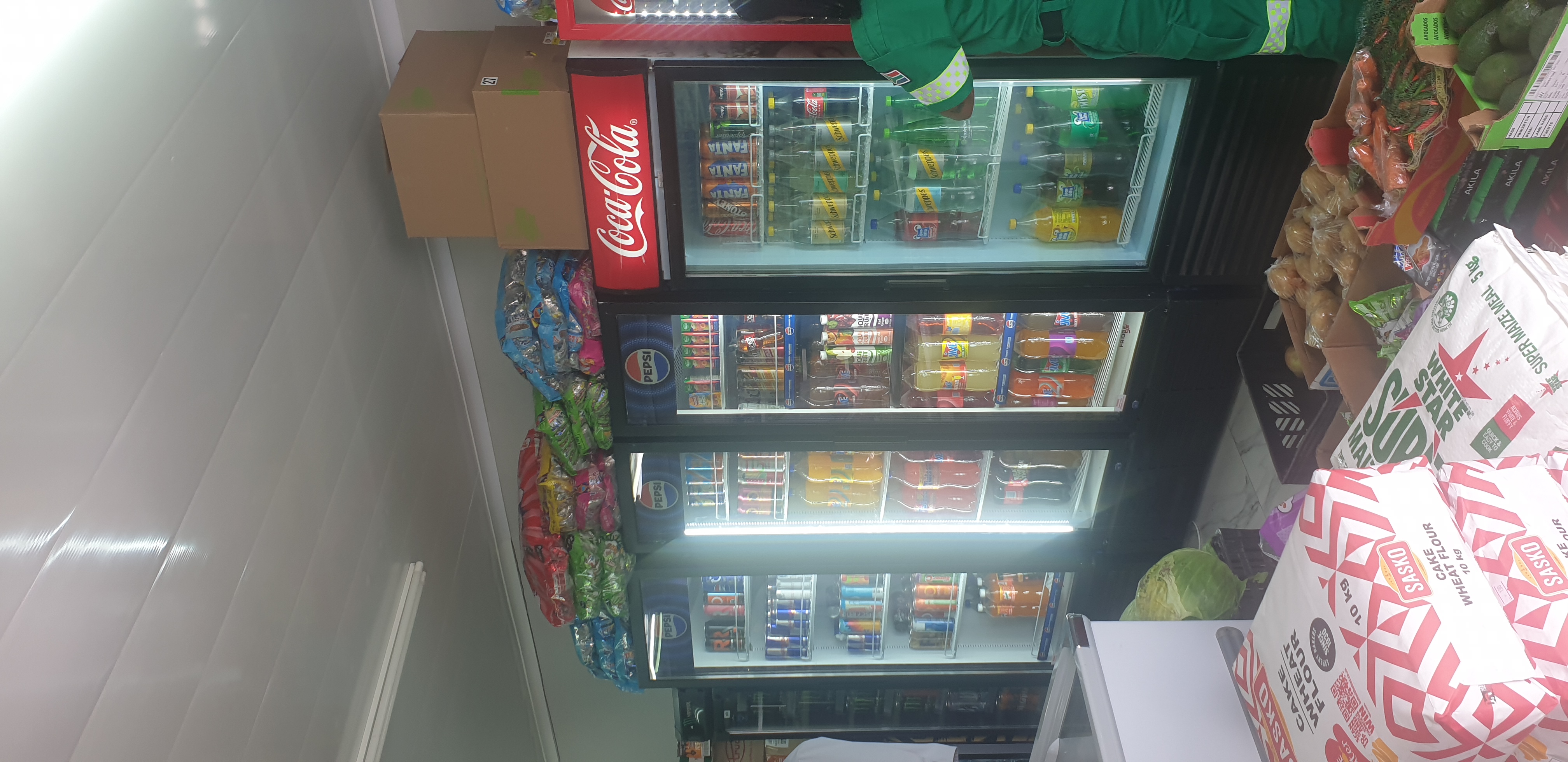 Snack counter and takeaway treats