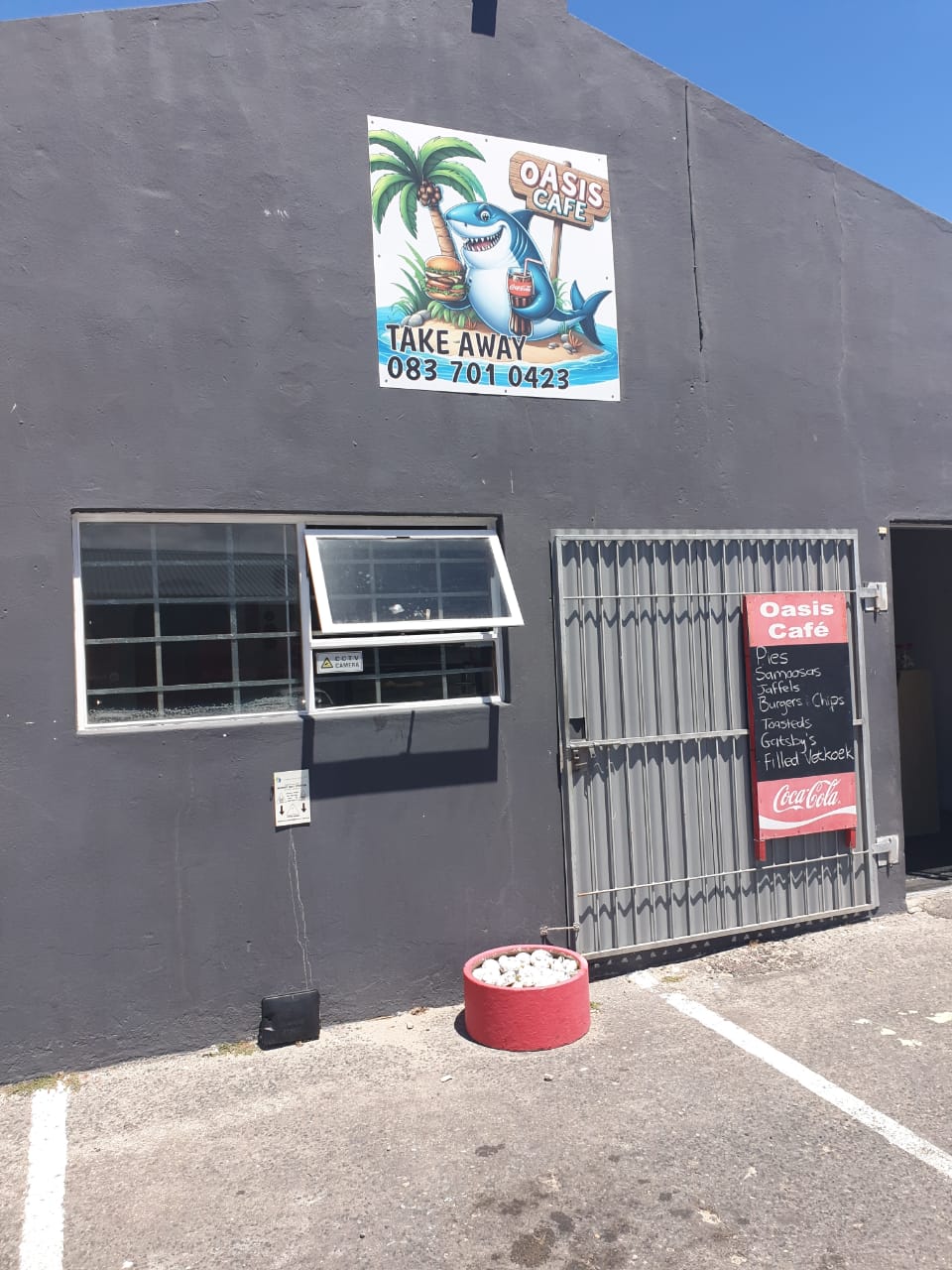 Oasis Cafe Exterior