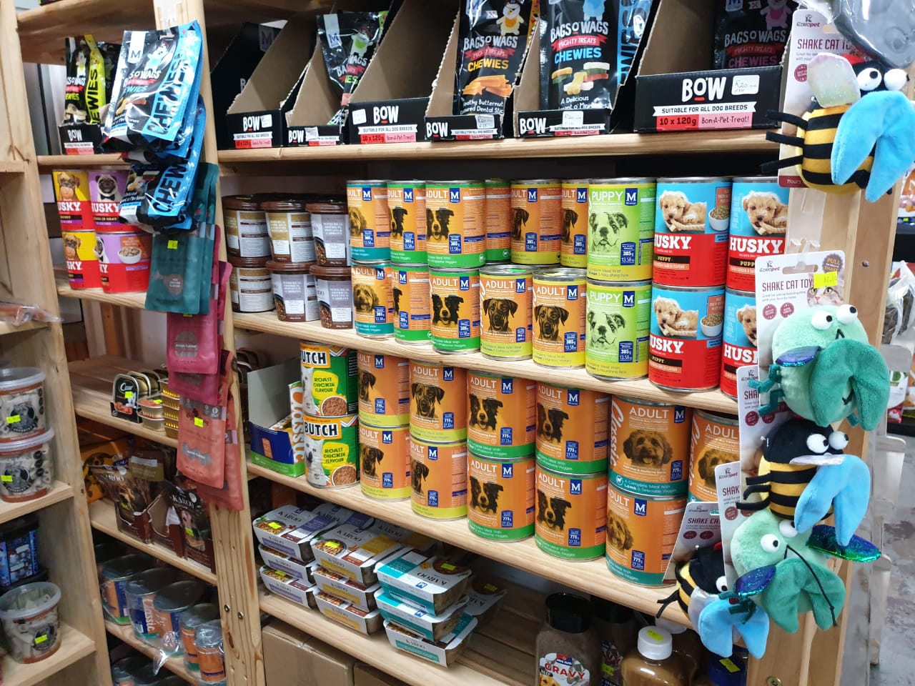 Pet food aisle