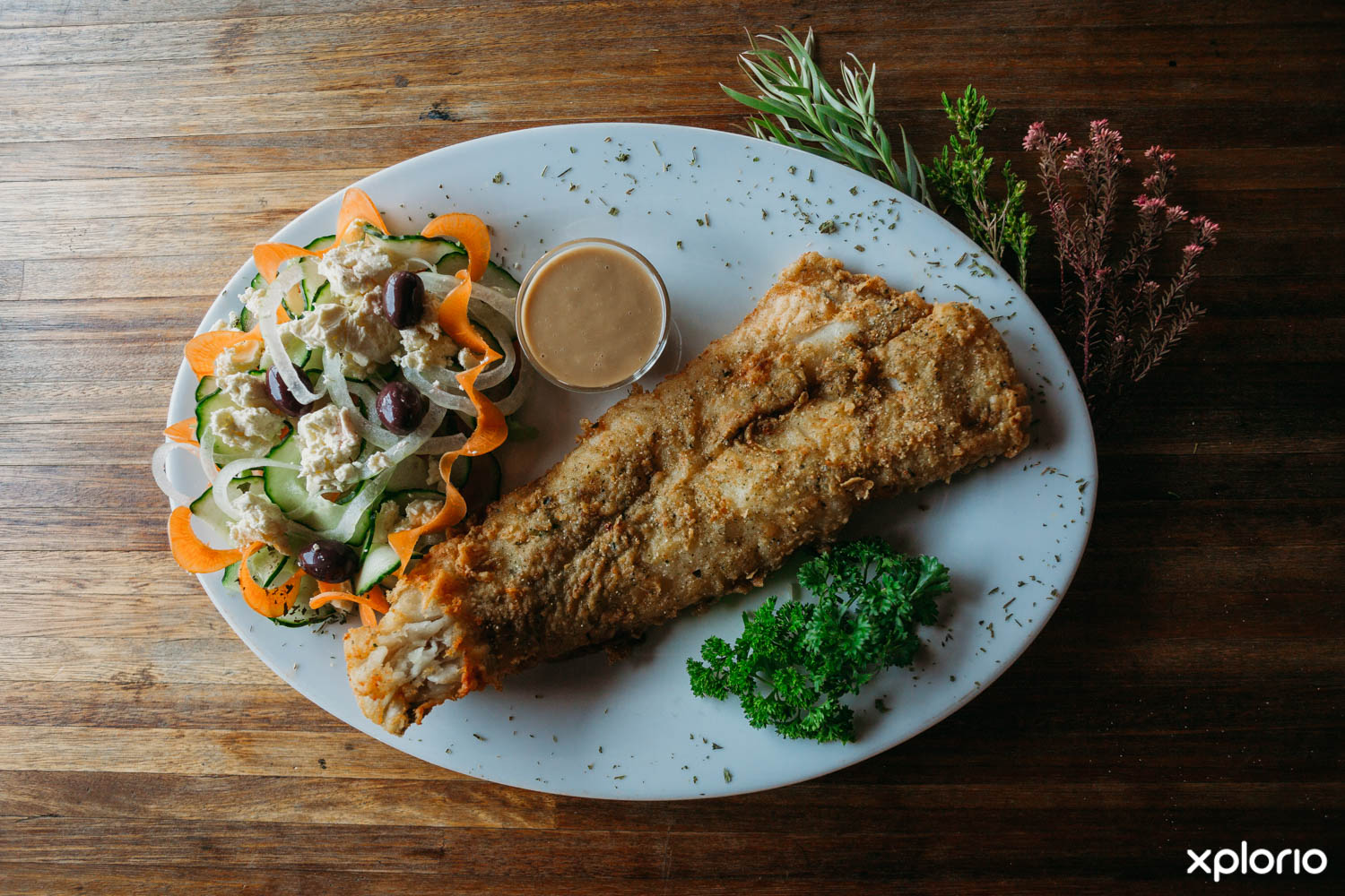 Fresh Fish Dish