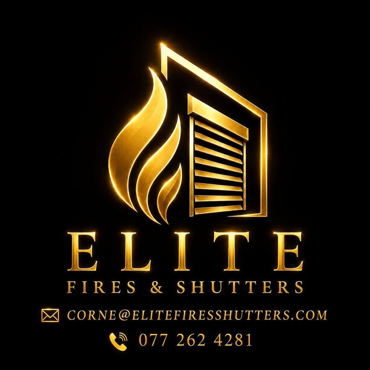 Elite Fires & Shutters logo