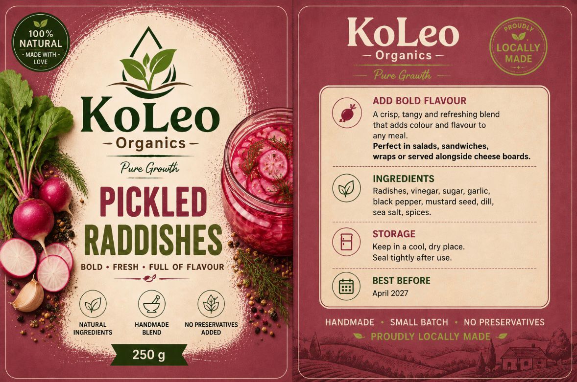 Pickled radishes